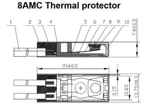  Protettori Termici, Serie 8AMC 